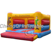 inflatable bouncer and slide